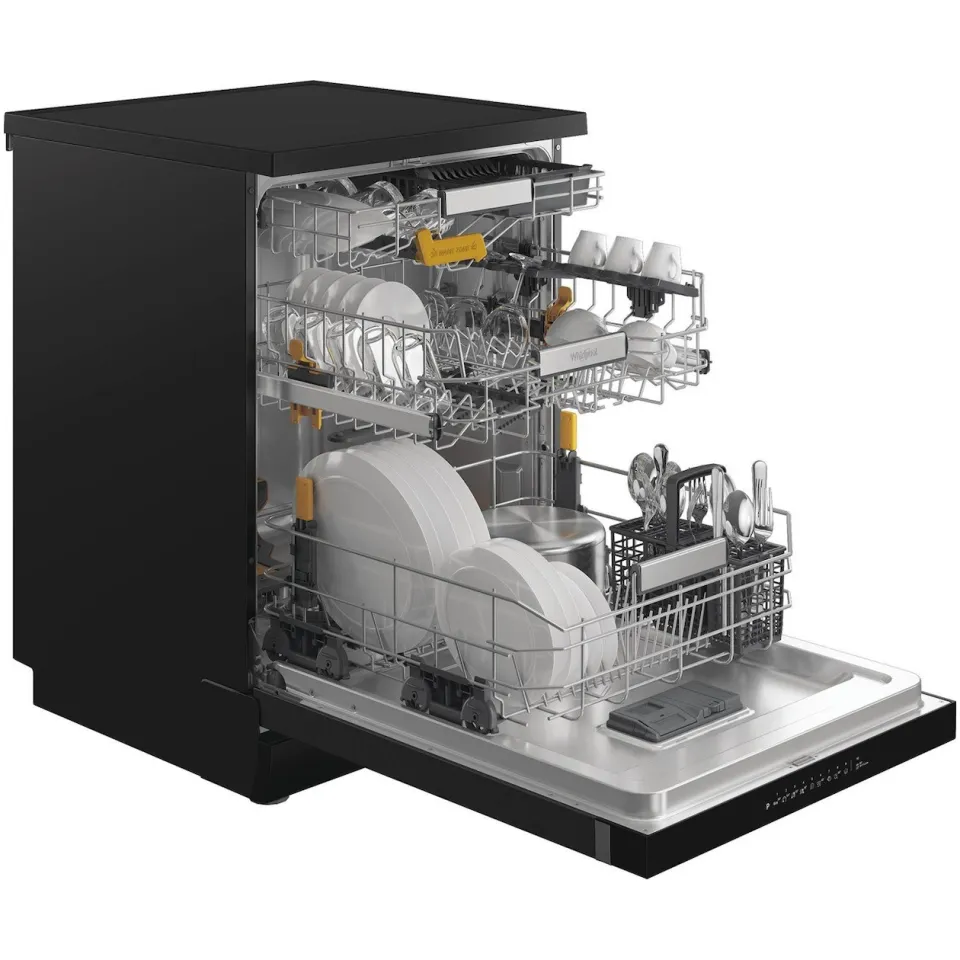 Whirlpool W8F HP51BS MaxiSpace Privilege vaatwasser zwart, foto 3