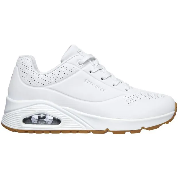 Skechers Uno Stand On Air lage sneakers wit