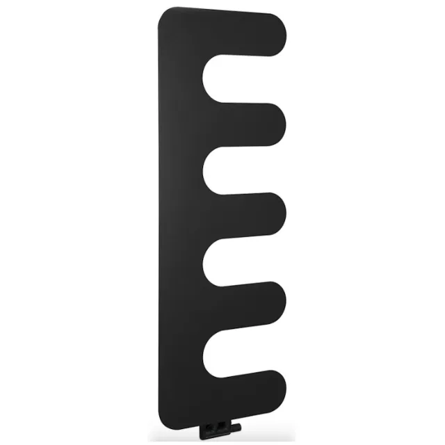 Sapho Designradiator Sapho Evolla 49x139 cm Mat Zwart