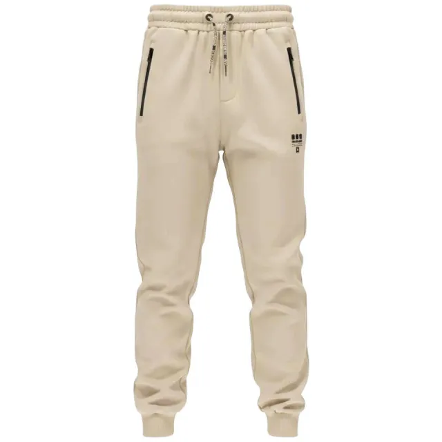 No Way Monday regular fit joggingbroek zand