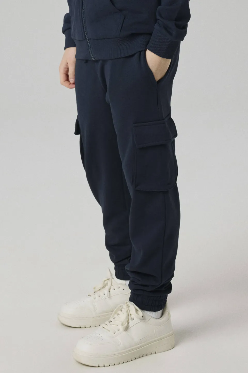 NAME IT NKMOLLIE cargobroek donkerblauw, foto 7