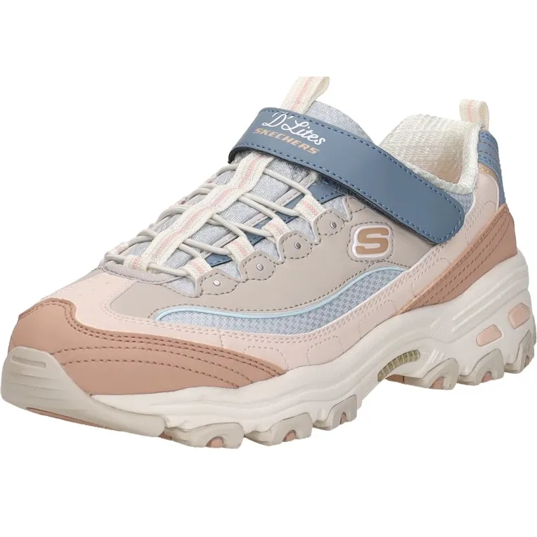 Skechers D'Lites sneakers beige, foto 4