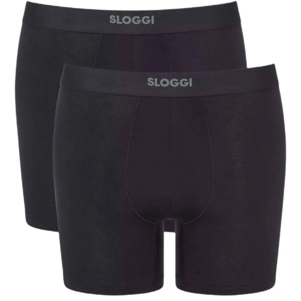Sloggi MEN EVER Ease boxershort (set van 2) zwart, foto 4