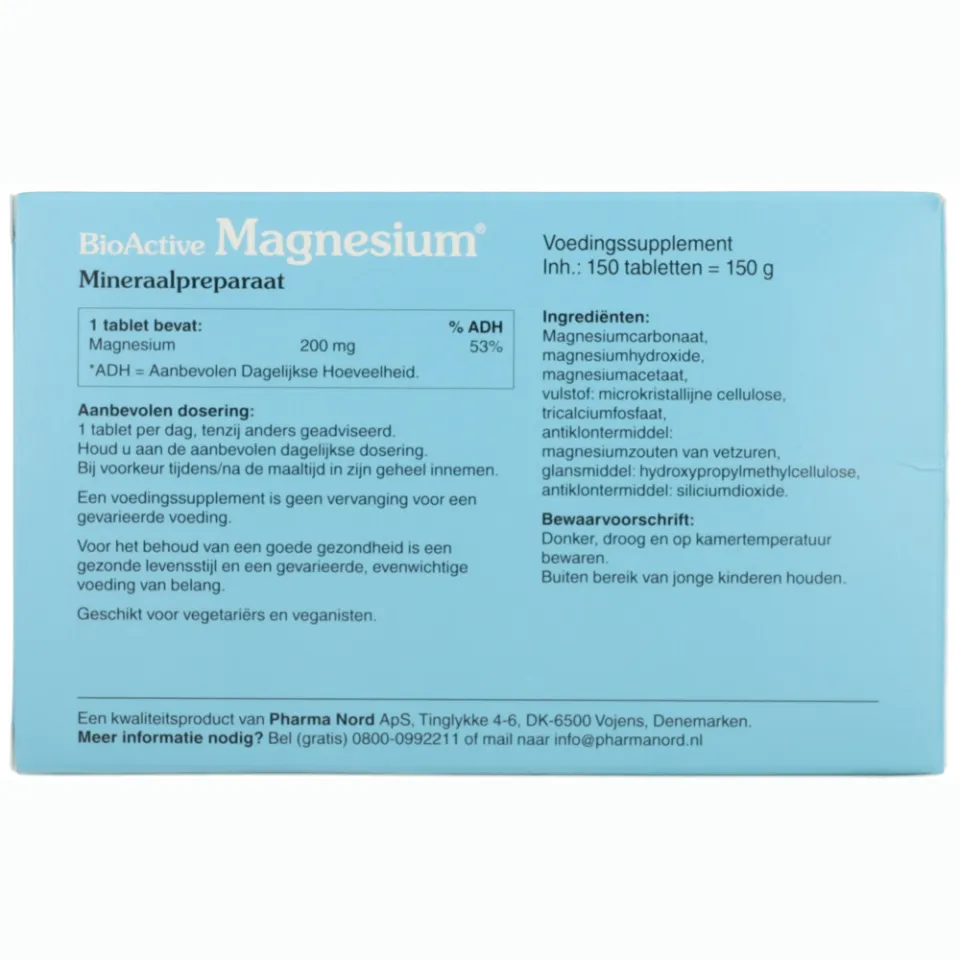 Pharma Nord BioActive Magnesium tabletten, foto 2