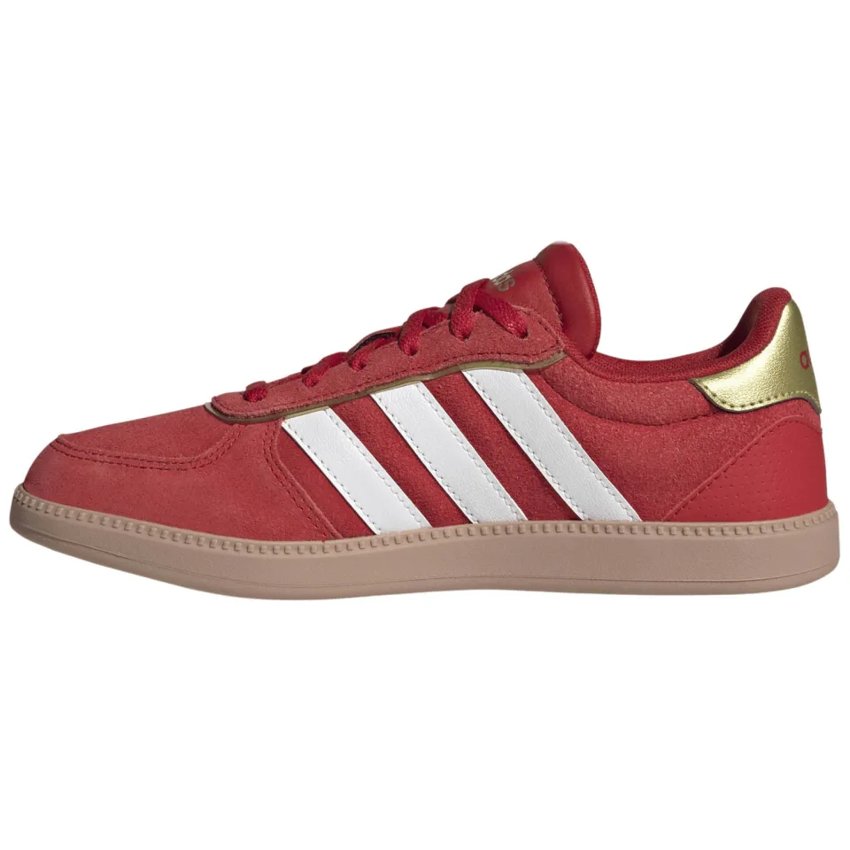 Adidas Sportswear Breaknet Sleek leren sneakers - rood/wit, foto 3