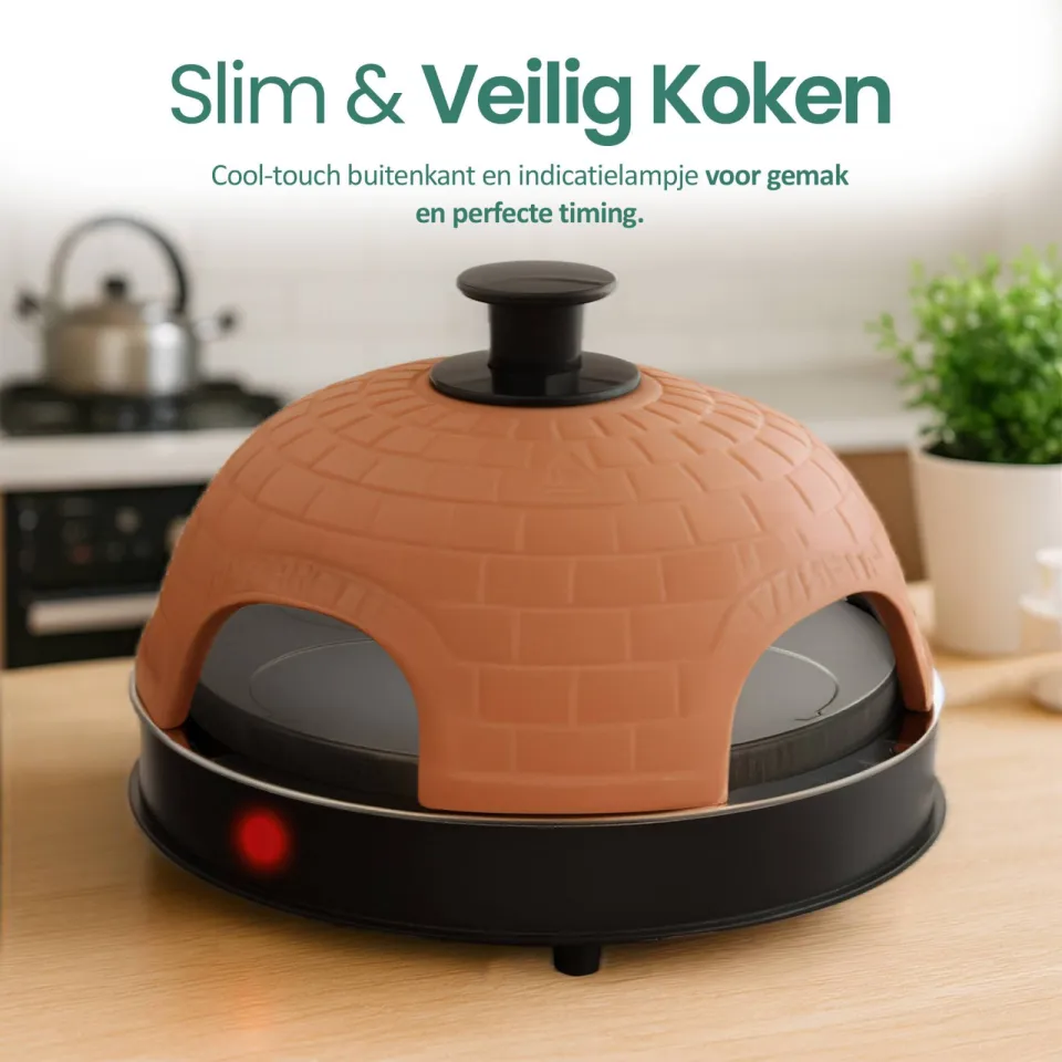 Emerio Originele Pizzarette pizzamaker zwart, foto 2