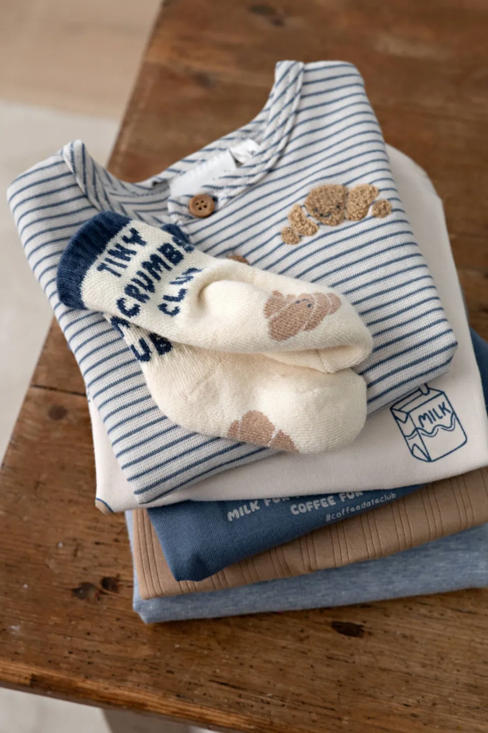Feetje longsleeve Breakfast Buddy blauw/ecru, foto 4