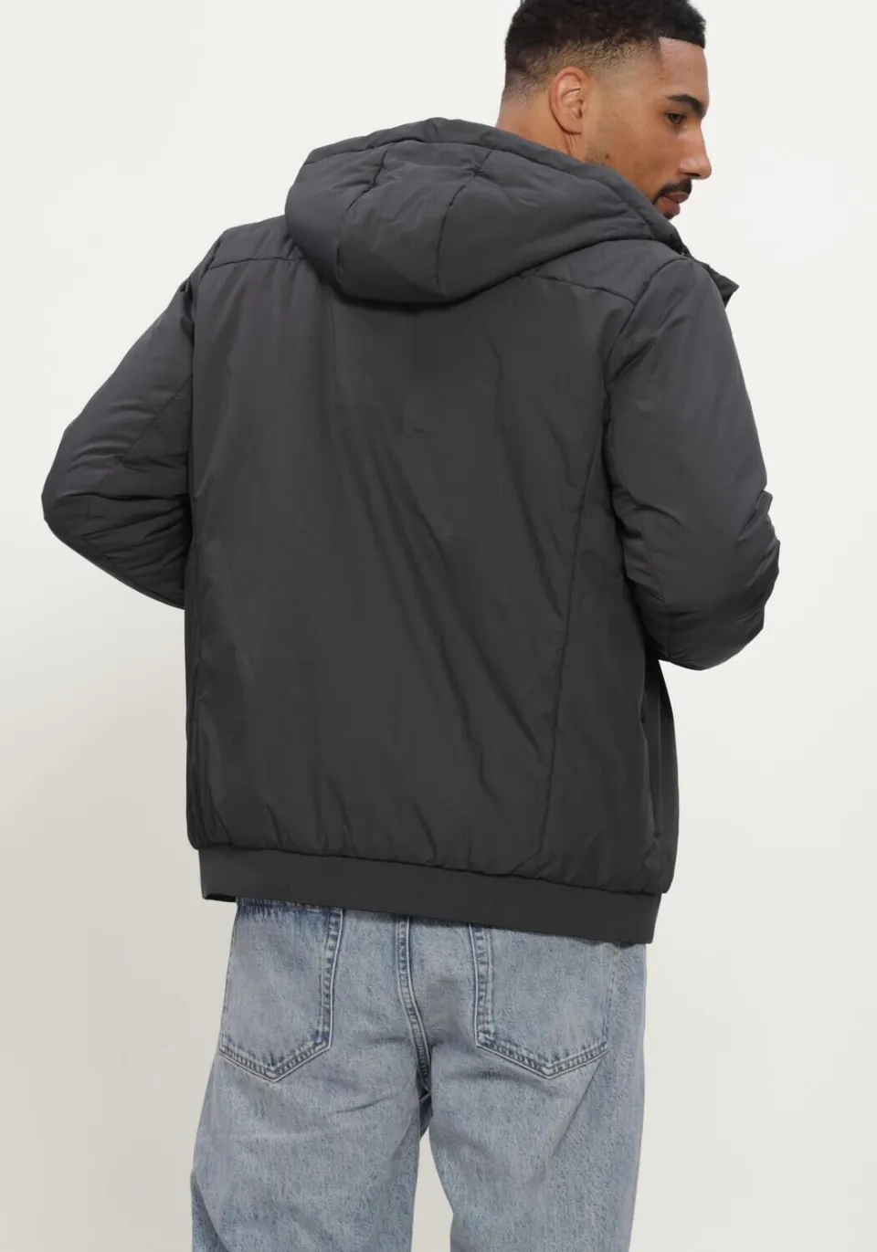 Airforce Heren Jassen Larry Jacket - Donkergrijs, foto 5