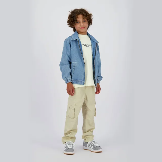 Vingino straight cargobroek beige