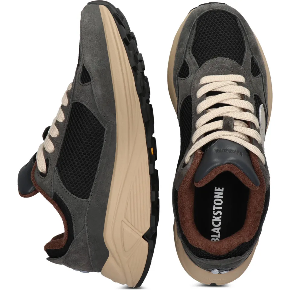 Blackstone V-Riley - Asphalt - Suede runner sneaker grey, foto 5