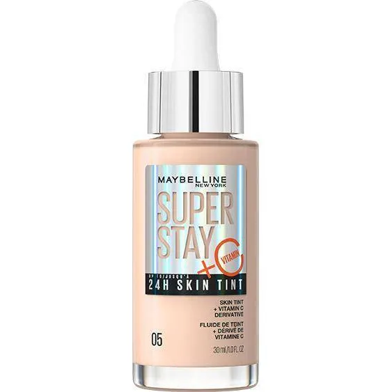 Maybelline New York SuperStay 24H Skin Tint Bright Skin-Like Coverage foundation - 05 Multicolour