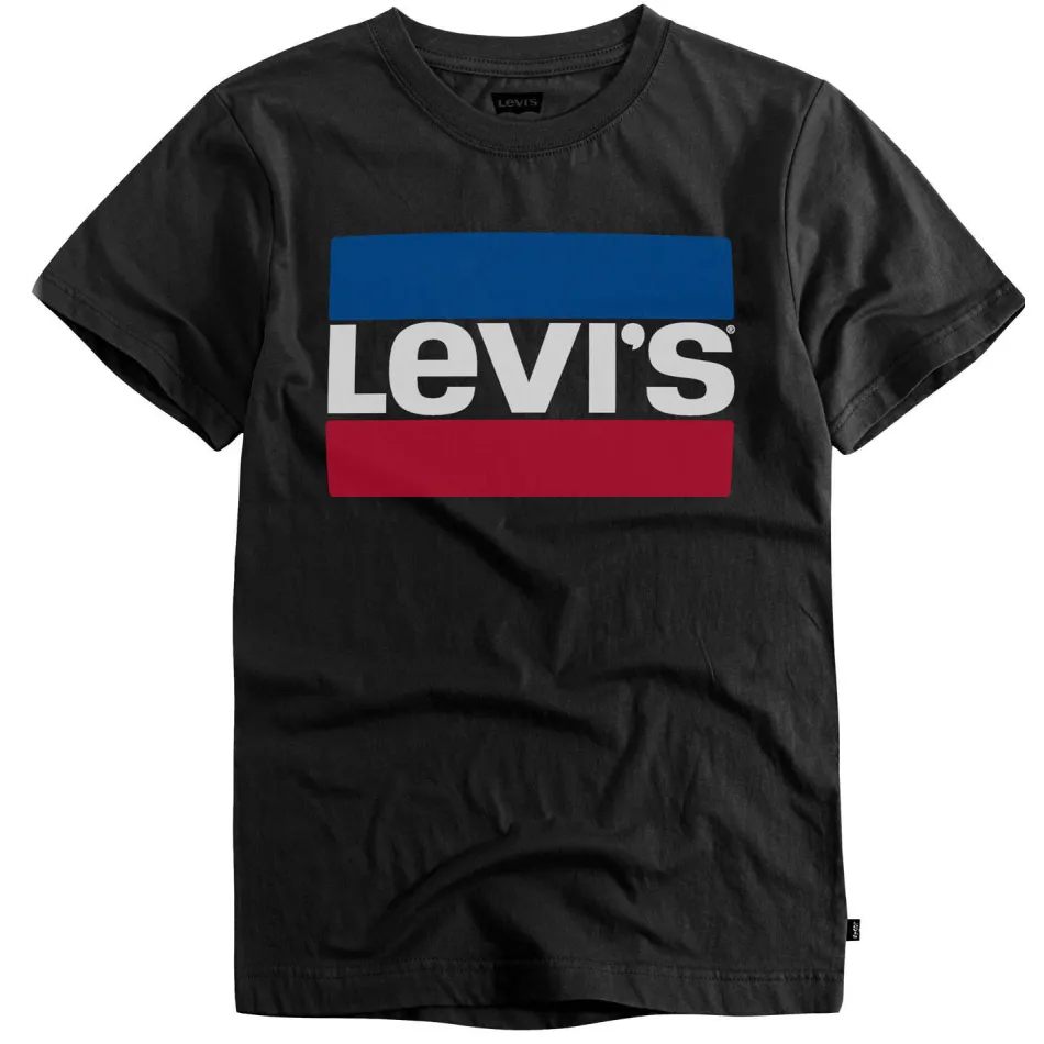 Levi's Sportswear Logo t-shirt zwart, foto 3