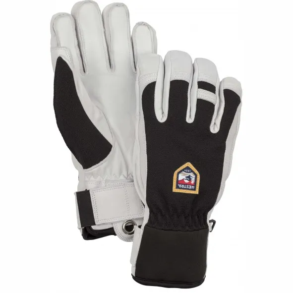 Hestra Army Leather Patrol 5 Finger - Handschoenen, grijs/zwart