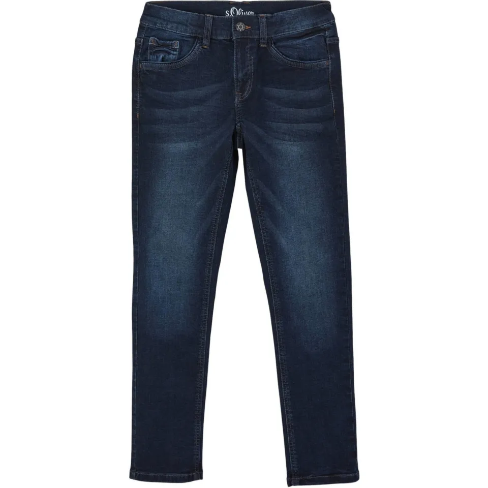 s.Oliver Regular fit jeans dark blue denim, foto 2