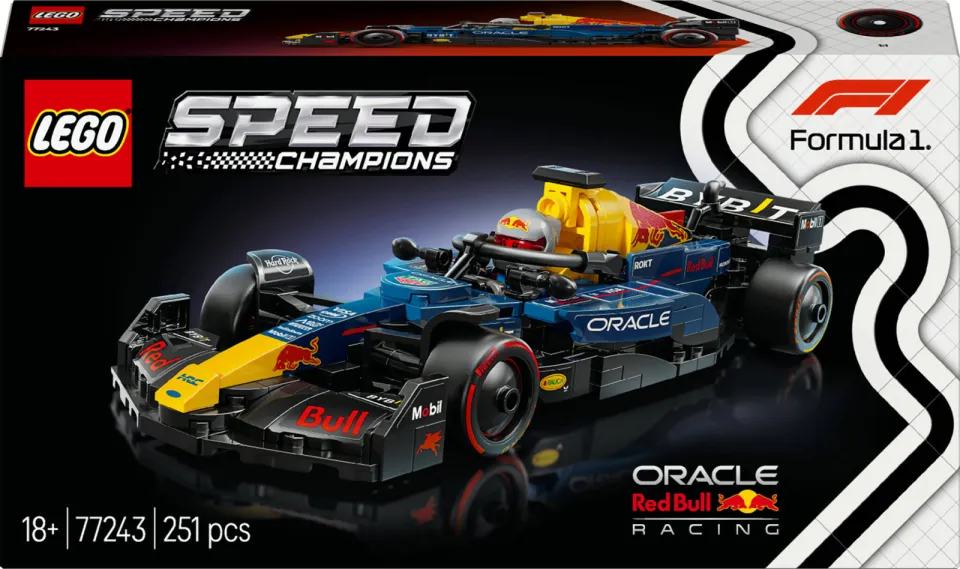 Lego Speed Champions Oracle Red Bull Racing RB20 F1® racewagen 77243, foto 7