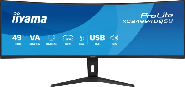 Iiyama ProLite XCB4994DQSU-B1 monitor