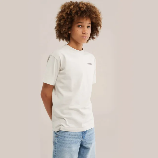 WE Fashion T-shirt met backprint beige, foto 6