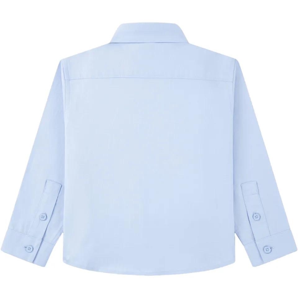 Lacoste overhemd met logo - lichtblauw, foto 2