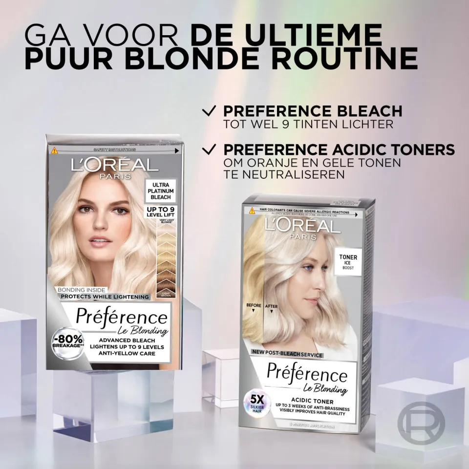 L'oréal Préférence Le Blonding 02 toner Pearly Boost 02 pearly boost, foto 6