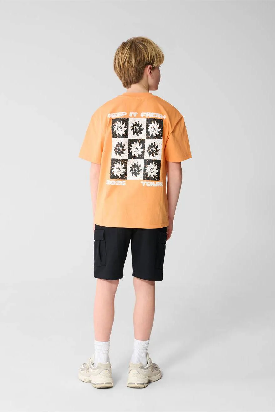 Shoeby cargo sweatshort zwart, foto 5