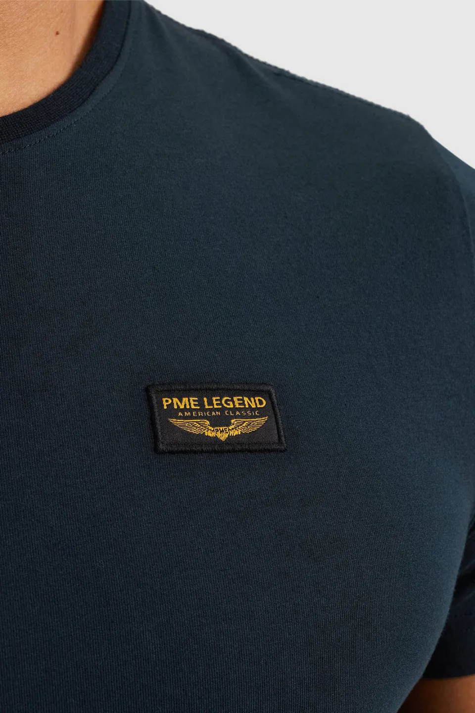 PME Legend basic t-shirt donkerblauw, foto 3