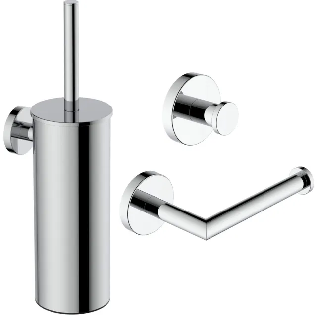 Wiesbaden Alonzo Toilet Accessoires Set Chroom