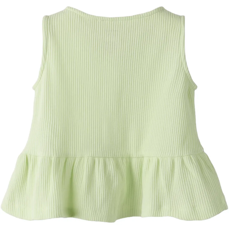 NAME IT mouwloze top limegroen, foto 2