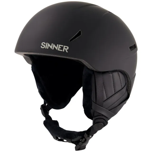Sinner Crest Ski- en snowboardhelm 50-54 Zwart