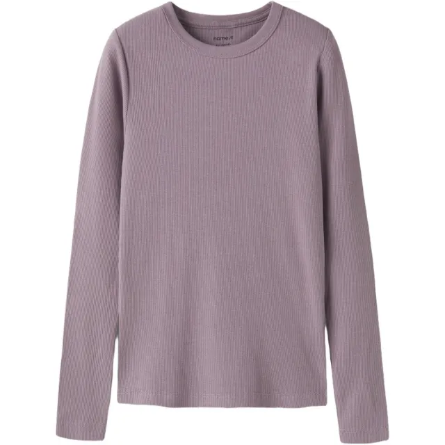 NAME IT KIDS longsleeve gebreid paars