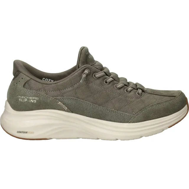 Skechers Slip-Ins Cozy Fit sneakers groen
