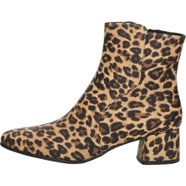 Marco Tozzi enkellaarsje luipaardprint Beige
