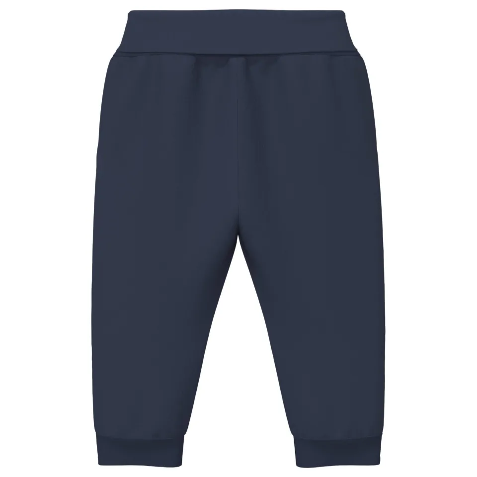 S.Oliver katoenen babybroek marineblauw, foto 2
