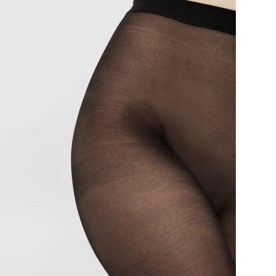 Pieces Nikoline panty 20 denier zwart 2-pack, foto 5