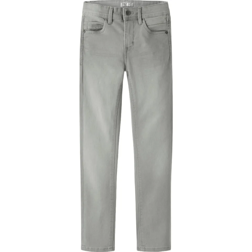 NAME IT KIDS slim fit jeans NKMSILAS grijs, foto 2