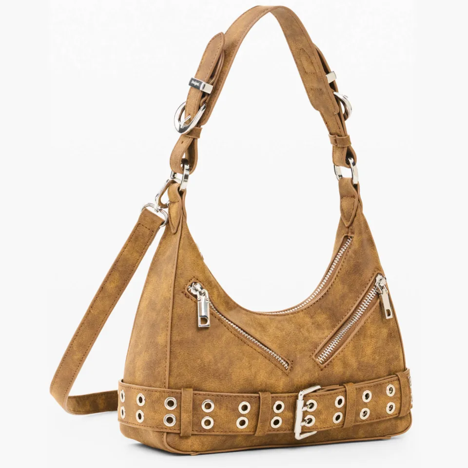 Desigual Valentine Heave schoudertas camel, foto 3
