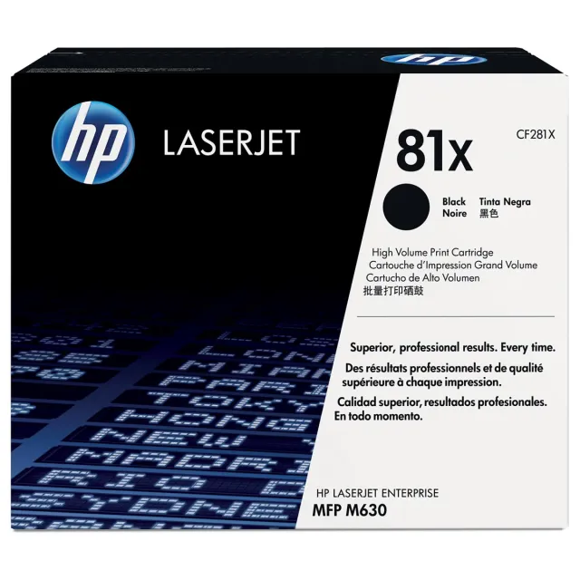 Hp CF281X 81X Toner Zwart 25k