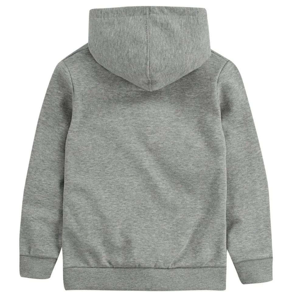 Levi's Kids hoodie Batwing met logo grijs melange, foto 3