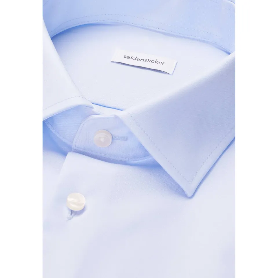Seidensticker slim fit overhemd blauw, foto 7