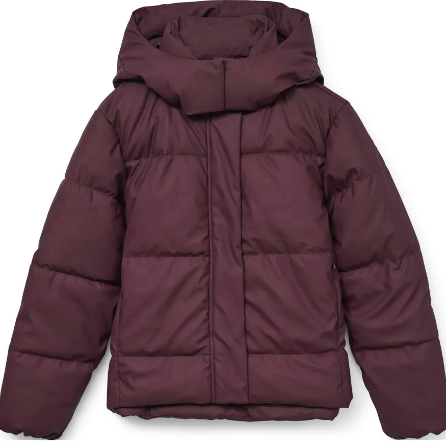 Vero Moda VMGRETAKYLIE gewatteerde jas donkerpaars, foto 2