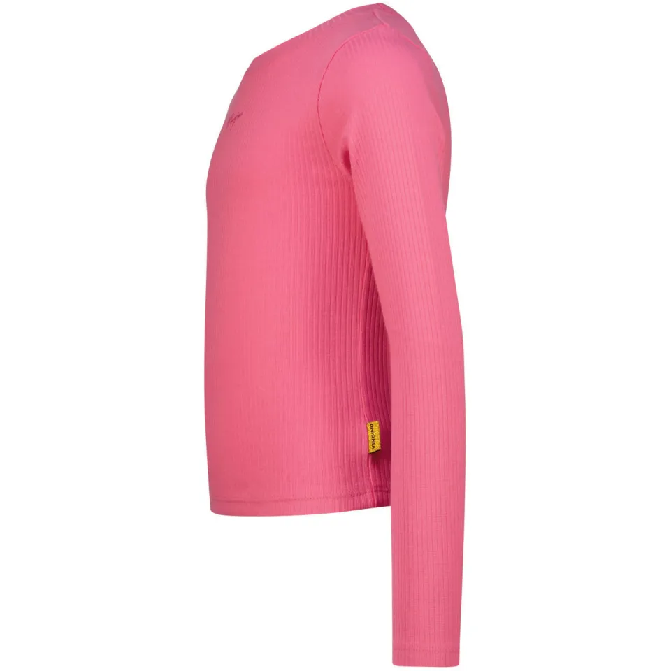 Vingino ribgebreide longsleeve roze, foto 4