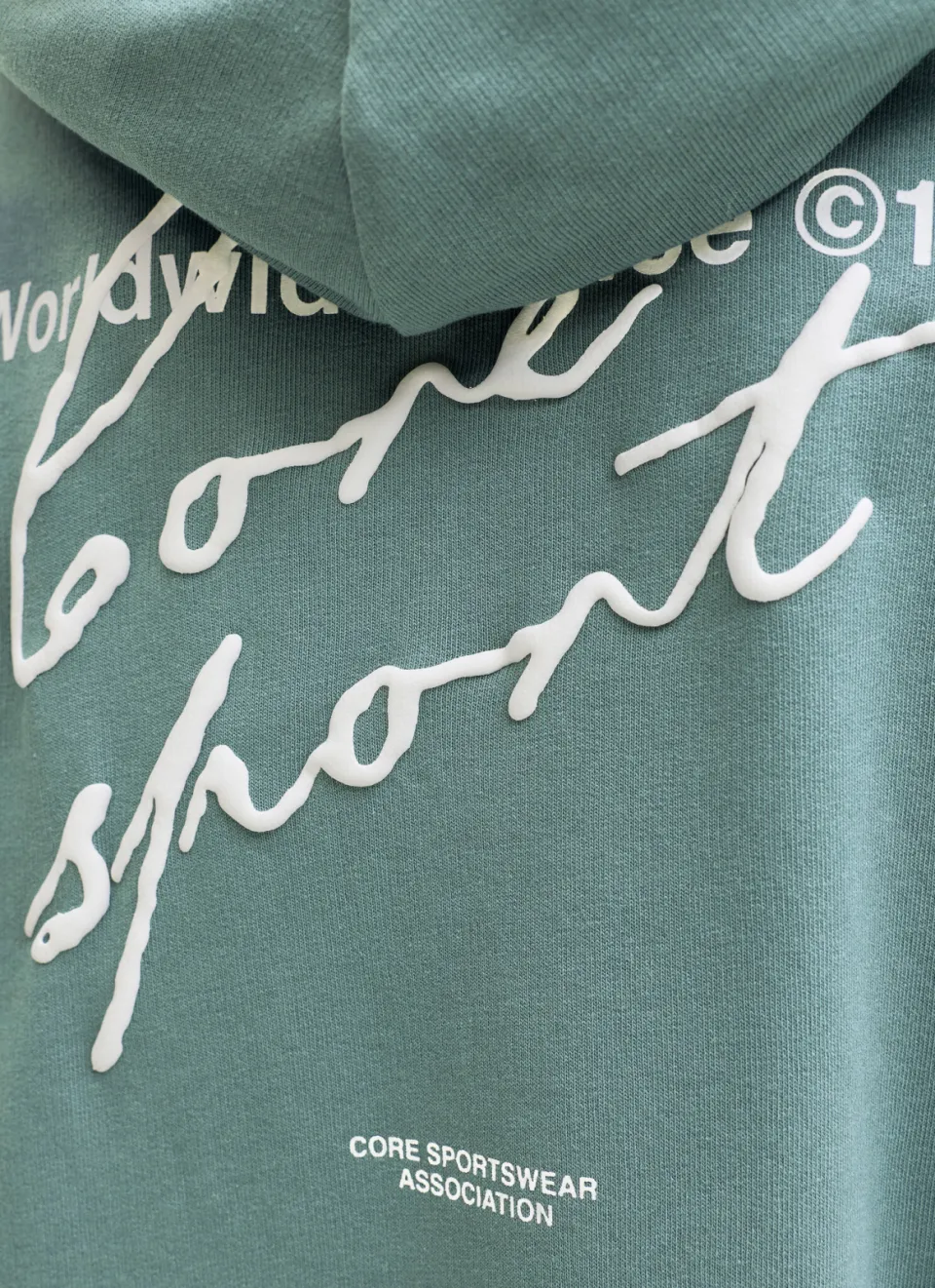 Jack & Jones JUNIOR hoodie met backprint groen, foto 7