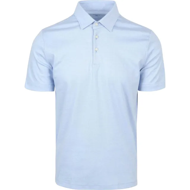 Desoto T-shirt Desoto Poloshirt Essential Lichtblauw