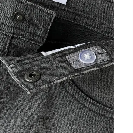 NAME IT MINI straight denim short grey denim, foto 3