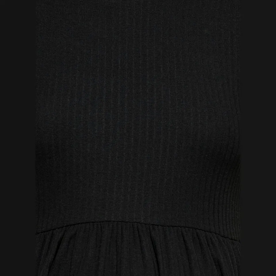 Only MATERNITY zwangerschaps midi jurk zwart, foto 5