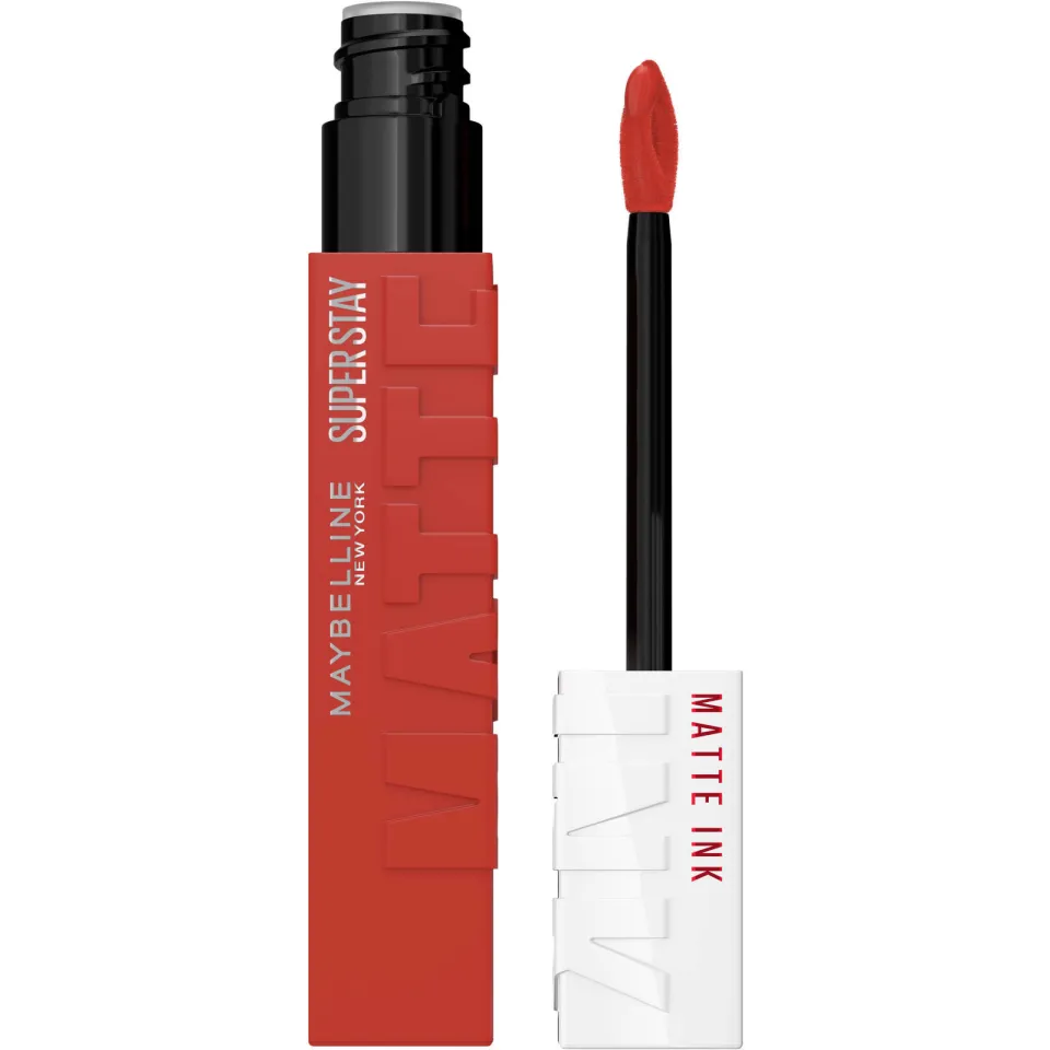 Maybelline New York Super Stay Matte Ink 130 Self-Starter lippenstift rood, foto 2
