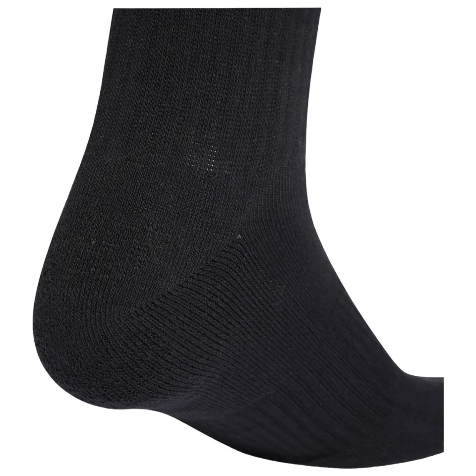 Adidas 3-Stripes Essential Crew sokken zwart, foto 4