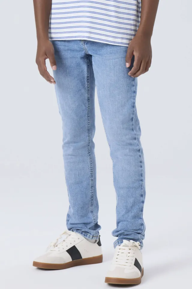 NAME IT KIDS NKMSILAS slim fit jeans - mediumblauw, foto 3