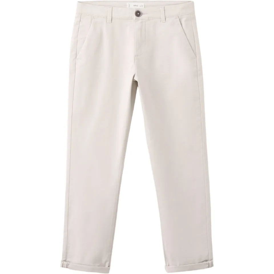 Mango Kids chino ecru, foto 2