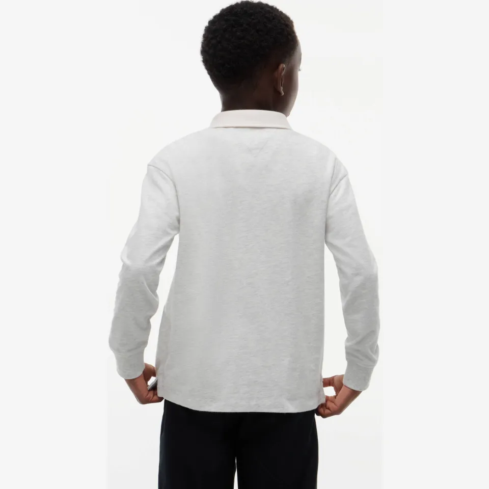 Tommy Hilfiger longsleeve lichtgrijs, foto 4