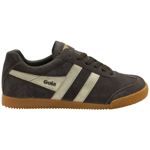Gola Harrier Mirror sneakers bruin Donkerbruin